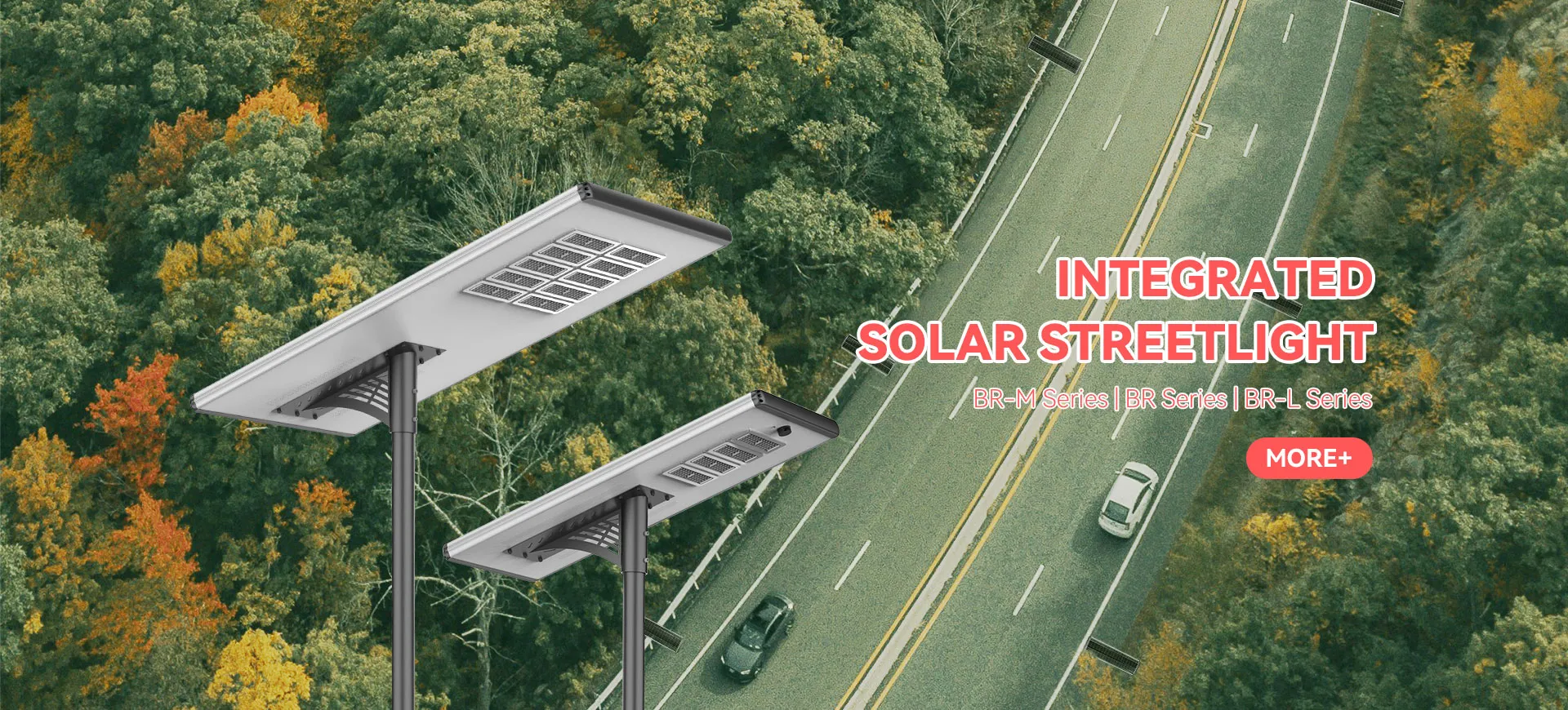 AIO solar street light
