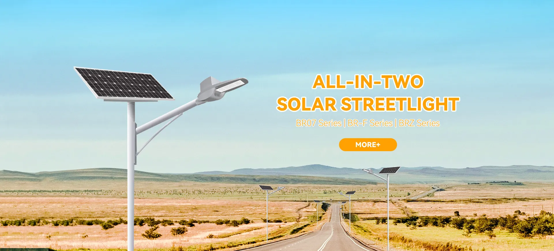 All In Two Solar Street Light
