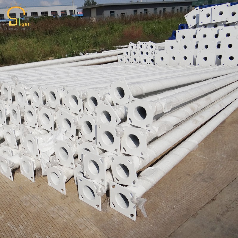 High-Quality Hot Dip Galvanized Street Light Pole