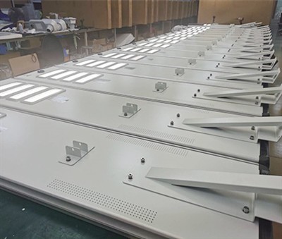 BR-M Series Integrated solar street lights for client from Tanzania