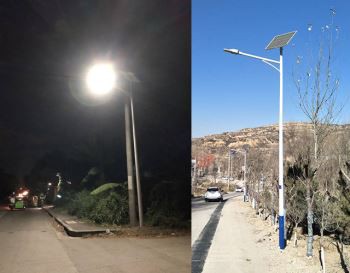 20W-100W All In Two LiFePo4 Solar Street Lights