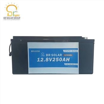 12.8V 250Ah Lithium Storage Battery LiFePo4 Battery